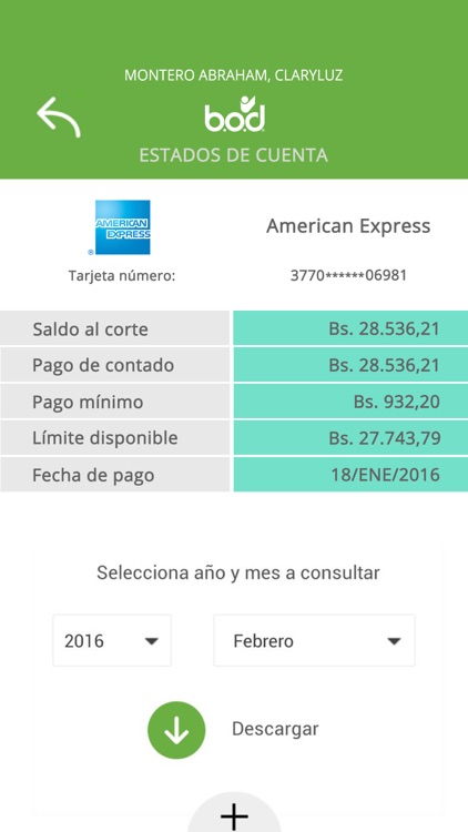 Estado de Cuenta Digital B.O.D screenshot-3