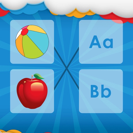 Kids education game : Match the pairs iOS App