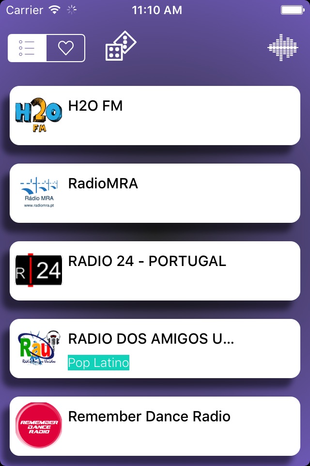 Rádios - O melhor de rádio Português - Simples, rápido e gratuito screenshot 4