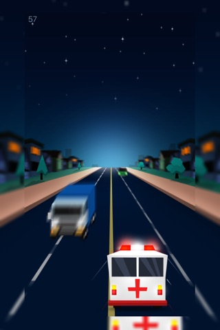 Ambulance 911 Night Angels Race - Free screenshot 3