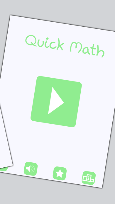 How to cancel & delete Quick Math - The free and simple super casual mathematical equation game from iphone & ipad 2