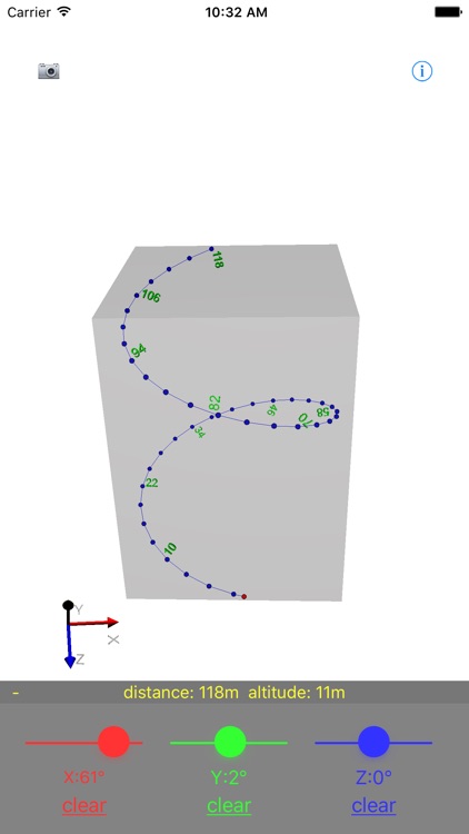 3D Path - In door navigation, walking path recording