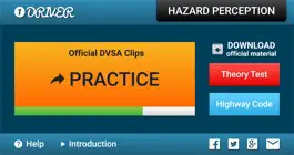 Game screenshot Hazard Perception Test Revision Clips apk