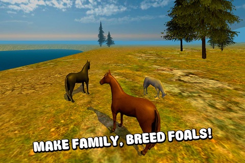 Wild Horse Survival Simulator 3D screenshot 2