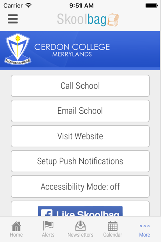 Cerdon College Merrylands - Skoolbag screenshot 4