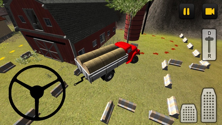 Classic Farm Truck 3D: Hay screenshot-3