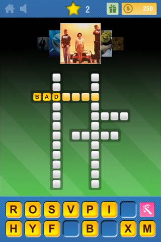 Crosswords & Pics - Cinema Edition screenshot 3