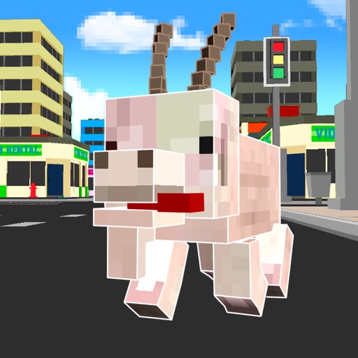 Cube Goat Simulator 3D Full icon