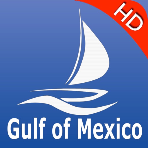 Gulf of Mexico GPS Nautical charts pro