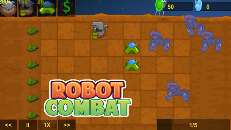 Robot Combat - Defense Shooting Game screenshot-3