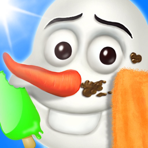 Summer Snowman Salon - kids games Icon