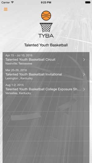 Talented Youth Basketball