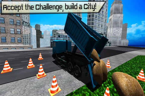 City Construction Simulator 2016: Heavy Sand Excavator Operator and Big Truck Driving Simulation 3D Game screenshot 4