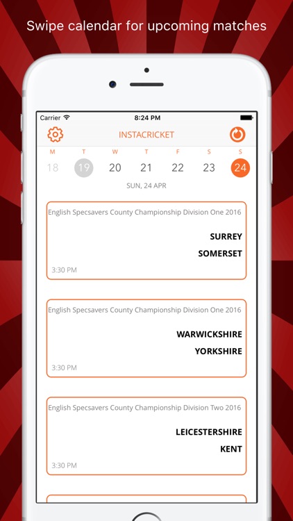 Instacricket 2 : Live Scores World Cricket Calendar screenshot-3