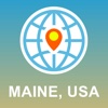 Maine, USA Map - Offline Map, POI, GPS, Directions