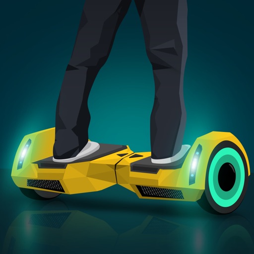 Hoverboard Future Race Icon