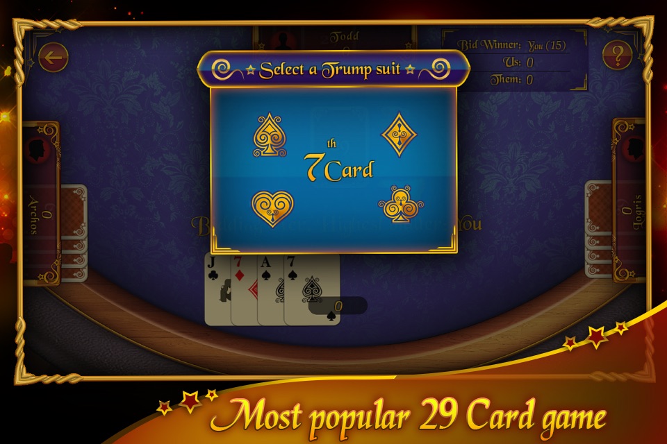 29 Card Game screenshot 4