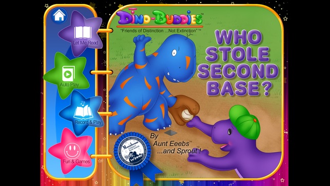 Dino-Buddies™ – Who Stole Second Base? Interactive eBook App(圖1)-速報App