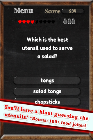 The Kitchen School - Quizzes + Jokes screenshot 4