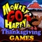 The internet sensation Monkey GO Happy has got two thanksgiving instalments put into one mobile game for your gaming pleasure