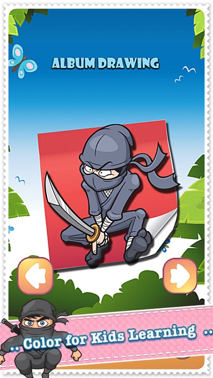 Download Coloring Book Cute Ninja Colorings Pages - pattern ...