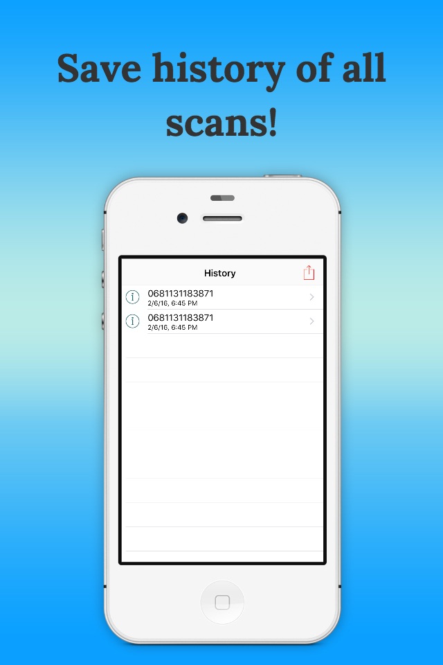 Barcode Reader-easyread screenshot 4