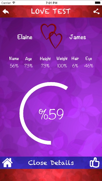 Love Test Premium - calculate love compatibility with your partner