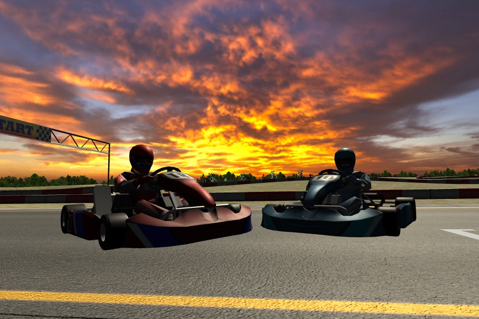 Go Karts Racing 3D - Extreme Go Karts Driving Simulator screenshot 2