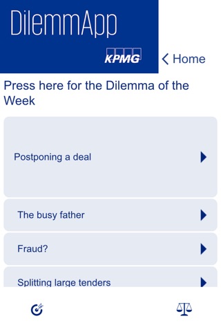 KPMG DilemmApp screenshot 2