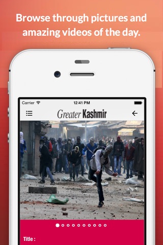 Greater Kashmir Live screenshot 4