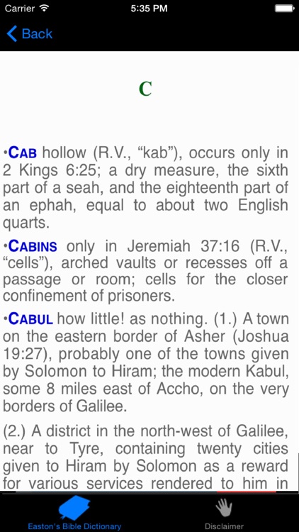 Easton's Bible Dictionary Bible Meaning