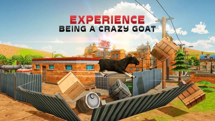 Goat Simulator 3D – A Goats Rampage In the City screenshot-3