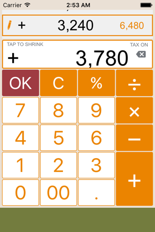 ModiCal - Intuitive calculator screenshot 2