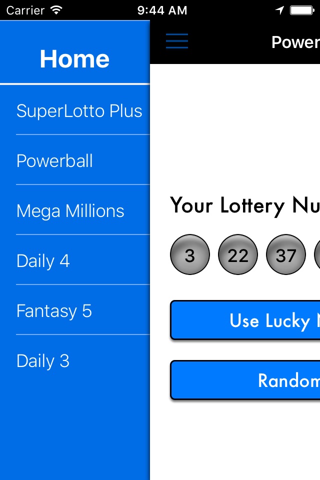 California Lotto & Powerball screenshot 2