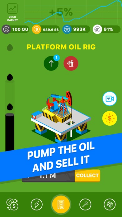 How to cancel & delete Oil Capitalist - Addicting Clicker Game To Become A Rich Billionaire Tycoon from iphone & ipad 1