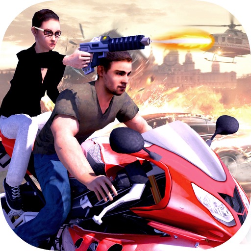 Lovers Hell Ride - Free Racing and Shooting Game icon