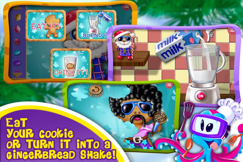 Gingerbread Crazy Chef - Cookie Maker screenshot 4