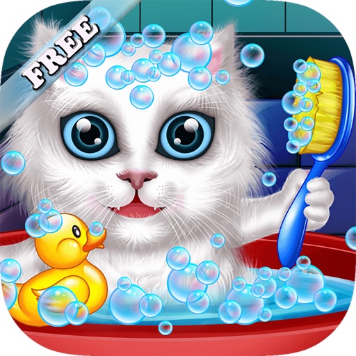 Wash and Treat Pets  Kids Game - FREE Icon