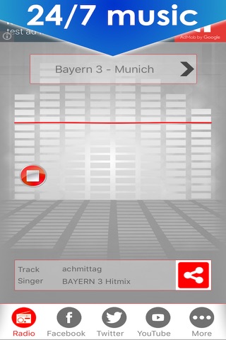 Radio Germany Pro - Deutsch music from live fm radios stations ( Deutsch Musik & Deutschland Radios ) screenshot 3