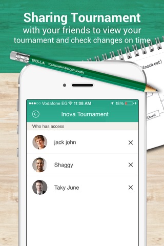 Bolla - Tournament Bracket Maker, Round Robin, Elimination Tournament Generator screenshot 3