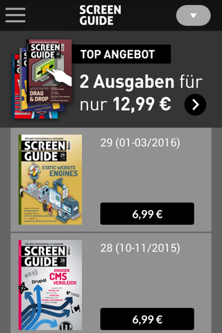 SCREENGUIDE: Das Magazin für Web-Professionals & Designer screenshot 2