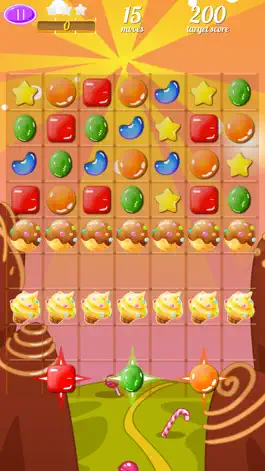 Game screenshot Sweet Candy Swipe Saga apk