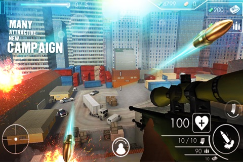 CS Sniper Shooter 3D: Headshot Combat Battle screenshot 3