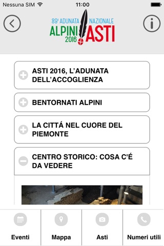89a Adunata Nazionale Alpini - Asti 2016 screenshot 3