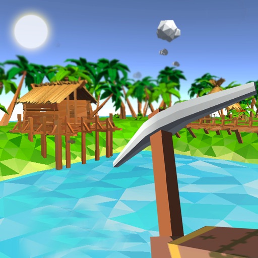 Craft Tropical Island Survival 3D - Escape from the lost island! icon