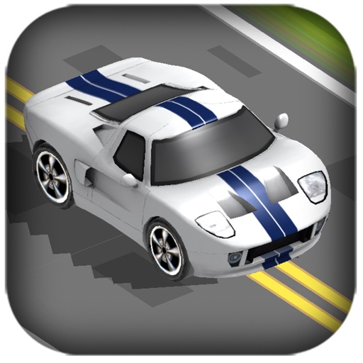 3D Zig-Zag Mad Car -  Airborne Need For Moto Speed Endless Game icon