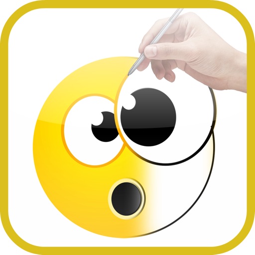 Artist Yellow - How to draw Smilies iOS App