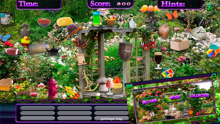 Secret Gardens - Hidden Object Spot and Find Objects Photo Differences