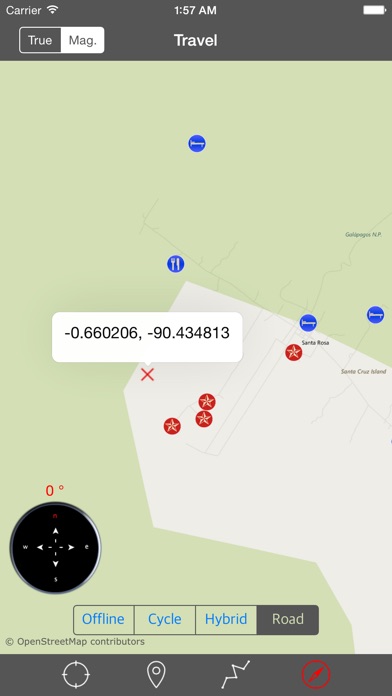 GALAPAGOS ISLANDS – GPS Travel Map Offline Navigator Screenshot 5