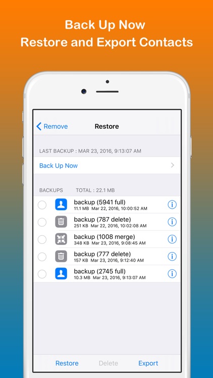 Remove Duplicate Contacts, Events and Reminders - Contact Manager